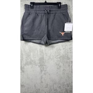 Gameday Couture UT Texas Longhorns NEW Sweat Shorts Womens Large Gray Logo